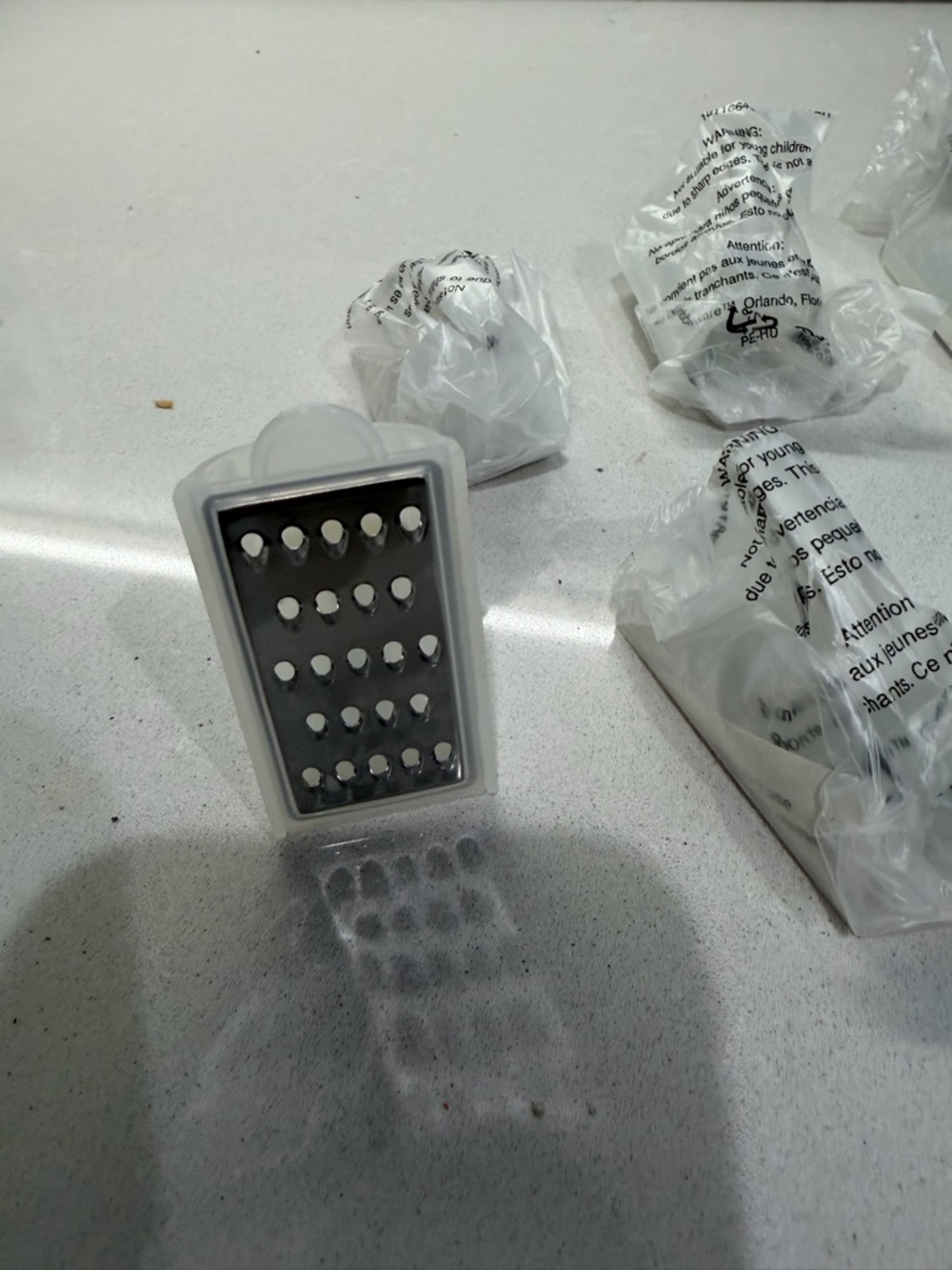 Vintage Tupperware white “grate n measure” grater. New lot of 10.
